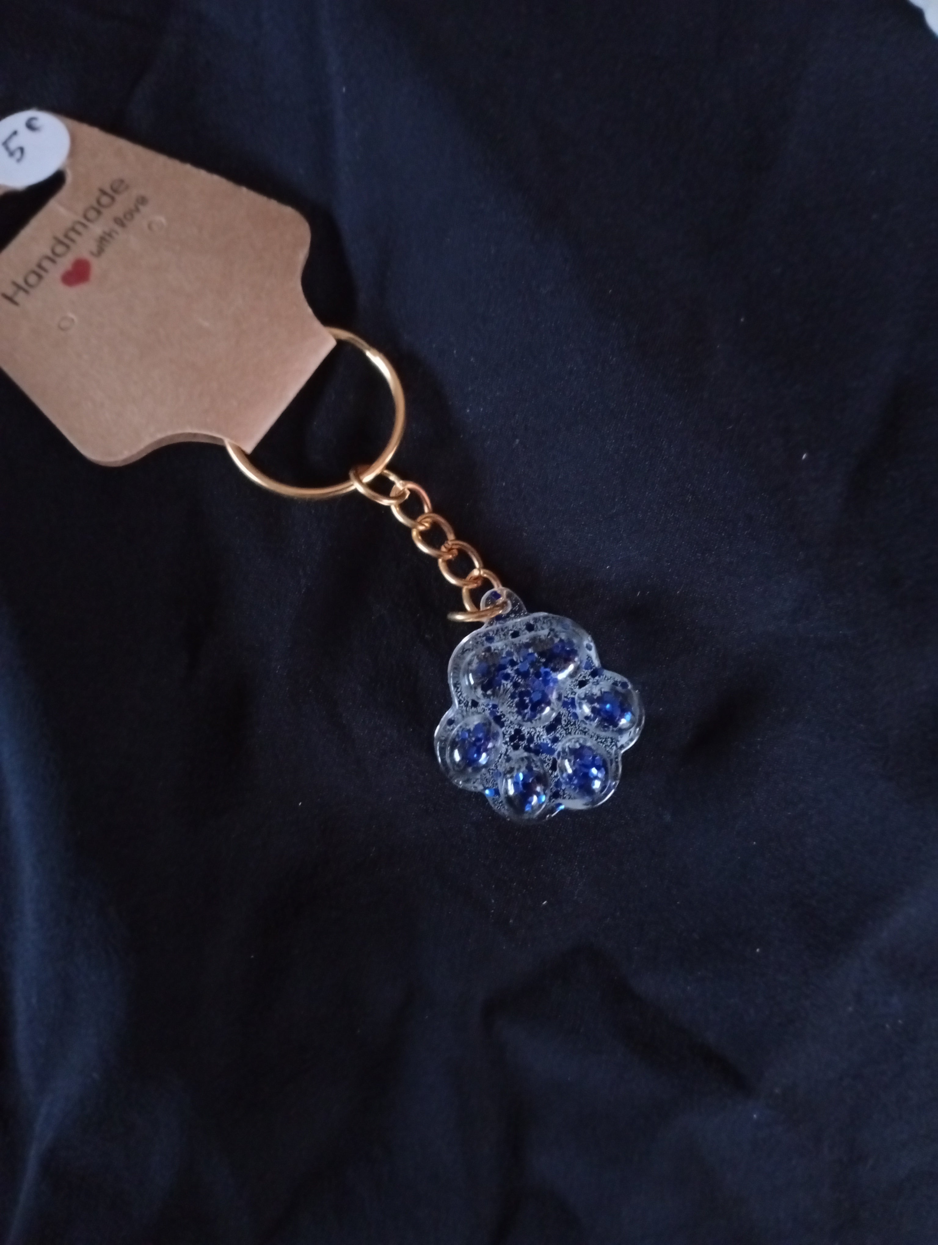 Porte clé patte de chien ou chat