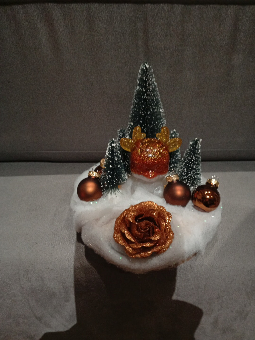 Rennes sur socle en bois